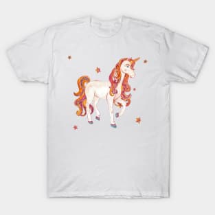 Lovely Pink Unicorn T-Shirt